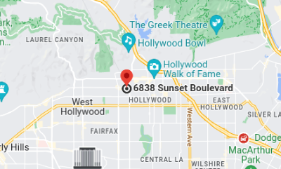 BHS-Hollywood Recovery Center Map